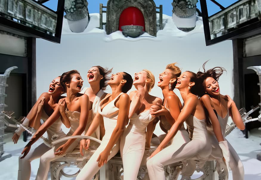 efecto wow en eventos de moda